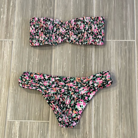Tori Praver Bikini , floral print , size S - Picture 2 of 6